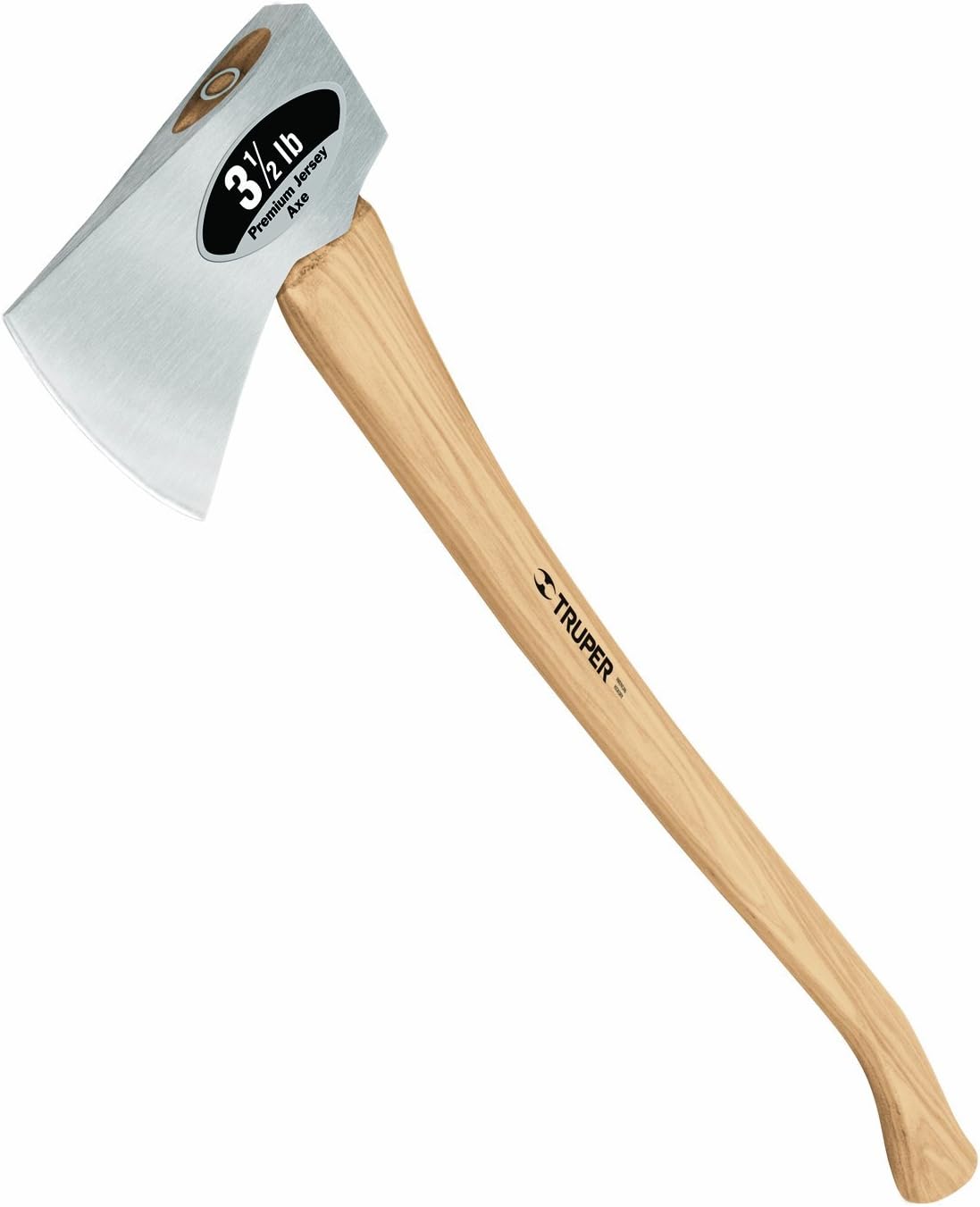Council Tool Felling Axe, 3.5 lb Classic Pattern Head with Hickory Handle, 36 Inch, for Yard Clearing