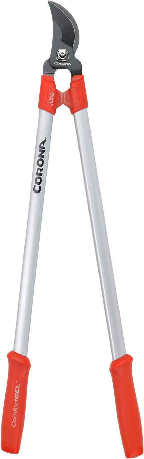 Corona Bypass Loppers, Telescoping Handles 26-37 Inch, Compound Leverage Forged Steel Blades for Shrubs